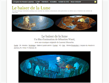 Tablet Screenshot of le-baiser-de-la-lune.fr